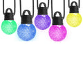 RGBW Smart Outdoor String Lights Music‑Sync